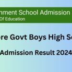 natore govt boys high school admission result 2024
